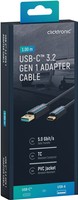 CLICKTRONIC USB 3.0 - USB-C 1m cable