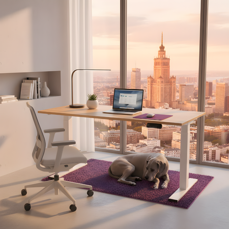 SPE-214AW USB electric desk stand