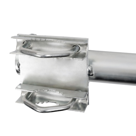 Balcony stand bent L-50cm left with cibs