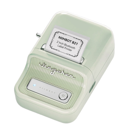 Niimbot D110 blue label printer