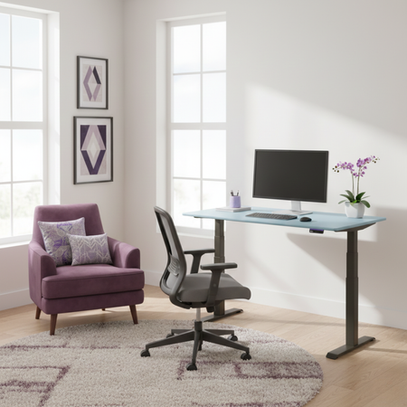 Elektryczny stelaż biurkowy Spacetronik SPE-232OB