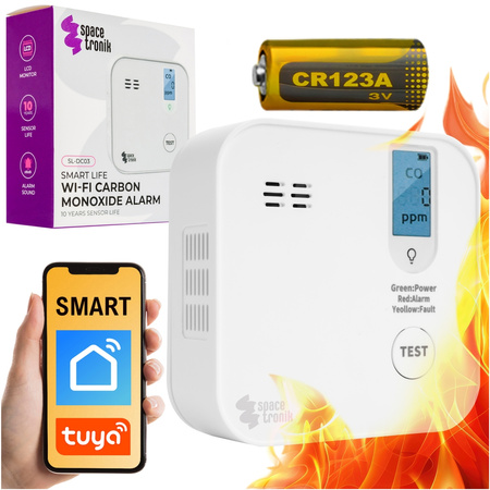 Czujnik CO2 Tuya Spacetronik Sl-DC03