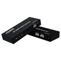 Przedłużacz HDMI KVM po skrętce 60 m 4K@30 Hz