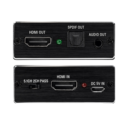 HDMI-HDMI + Audio SPDIF/Jack35 Extractor SPH-AE02