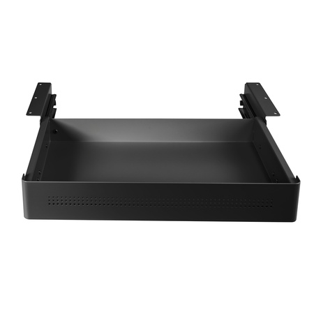 Under-Desk Storage Drawer Standard Black