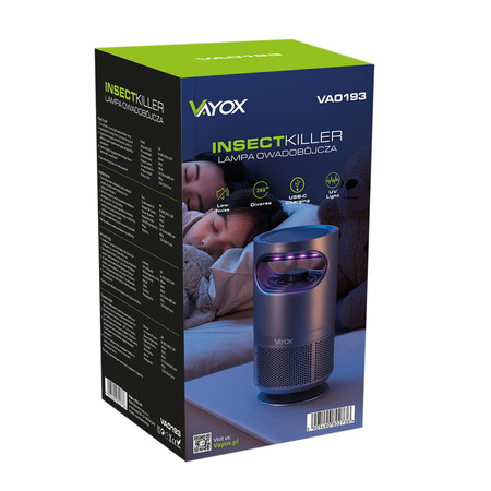 UV standing insect lamp 5W LED VAYOX VA0193