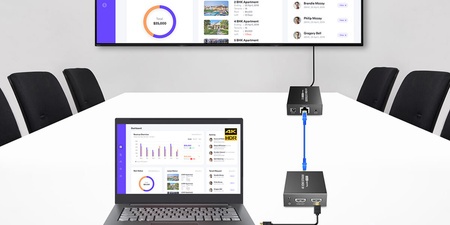 Spacetronik SPH-HLC6IR3 4K60 HDMI to LAN converter