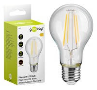 LED FILAMENT 7W E27 2700K Žárovka Goobay E