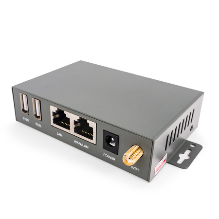Industrieller Druckserver 2x USB RAW WiFi Cloud