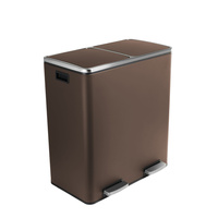 Funky Trash Can Brown Spacetronik Podwójny
