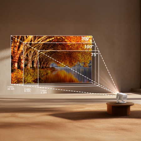 Projektor przenośny DLP WiFi 1080p GoogleTV BYINTEK Ufo U90