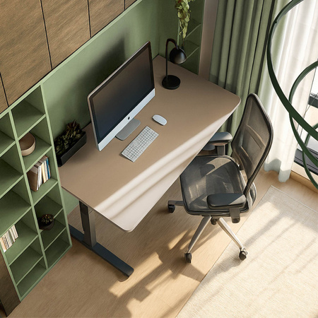 Blat MDF malowany proszkowo 120x60x2.5 Champagne