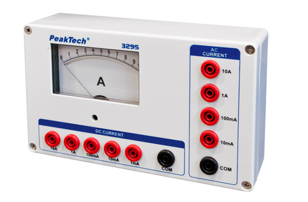 Analógový ampérmeter 10A AC DC PeakTech 3295