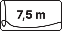 7,5m