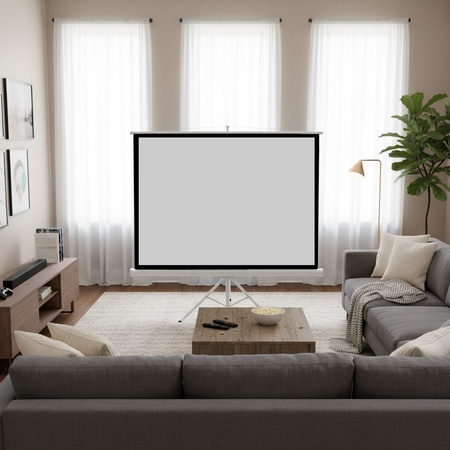 Ekran Projekcyjny ze Statywem 100" 4:3 Spacetronik