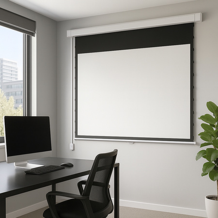 Elektr. ekran projekcyjny napinany ALR 120" 16:9