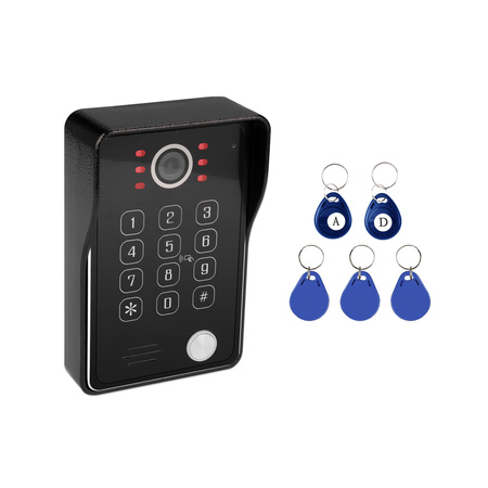 Türstation mit RFID-Kamera schwarz SPD-DST03B