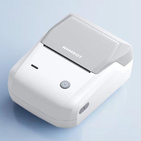 Niimbot D110 blauer Etikettendrucker