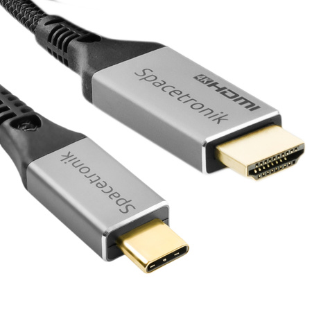 Spacetronik KCH-SPA010 1m USB-C 3.1 HDMI 4K cable