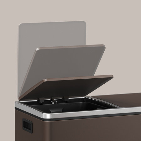 Funky Trash Can Brown Spacetronik Podwójny