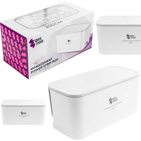 Organizer BOX stacja ładowania listwą 5xAC 3xUSB