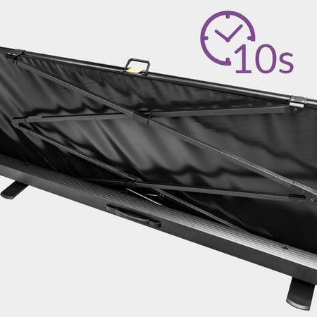 Ekran Projekcyjny Podłogowy Rozwijany 120" 4k 16:9