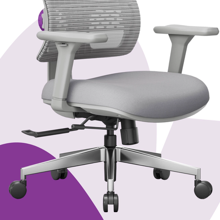 Zestaw regulowany biurko elektryczne SPE-O111 120×60 + krzesło LUMBO 11