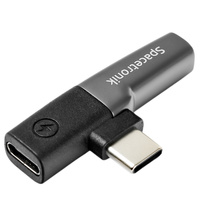 Adaptérový kábel USB-C na Jack 3,5 mm s USB-C SPU-A28