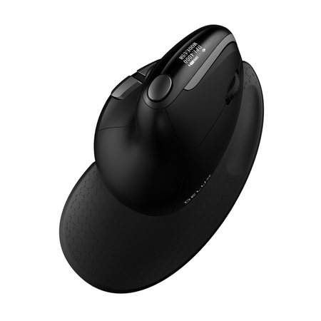 Optická myš Delux M618XSD černá, bezdrátová.