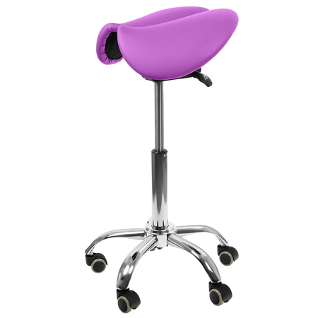 Ergonomický nastaviteľný hák SELLA fialový