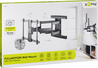 Goobay PRO FULLMOTION L 37"-70" TV mount up to 70kg