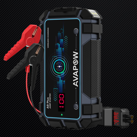 Powerbank rozruchowy 12V 2000A 44Wh AVAPOW A9 Plus