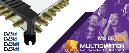 Spacetronik E-Series MS-0924E 9/24 multiprepínač