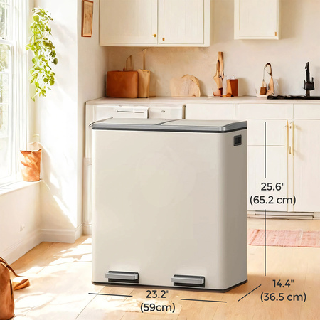 Funky Trash Can Almond Spacetronik Podwójny