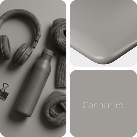 Blat MDF malowany proszkowo 180x80x2.5 Cashmere