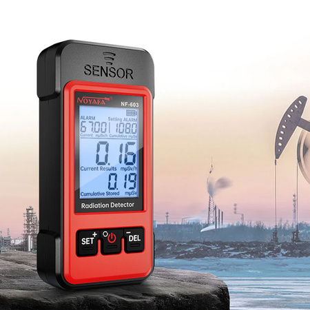 Licznik Geigera dozymetr Noyafa NF-603