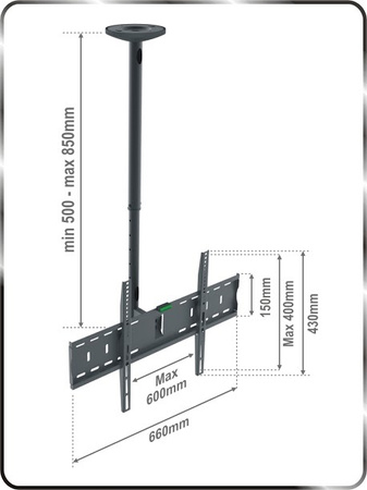 Deckenhalterung LCD Plasma 32-70 Opticum Cinema