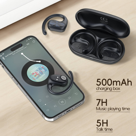 LDNIO T07 Wireless Headphones Black