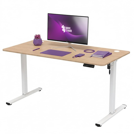 Elektryczne biurko Moris SPE-O112WL 140×70 cm