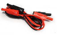 Safety cables for PeakTech 7030 power supplies