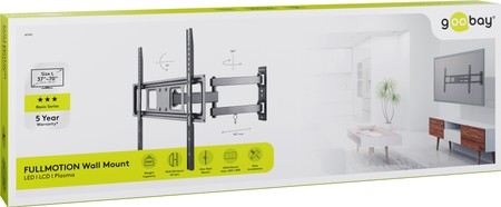 Goobay BASIC FULLMOTION L 37"-70" TV Bracket 35kg