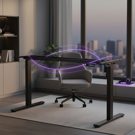 Elektrický stolový stojan SPE-121B 110 cm