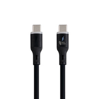 Kabel LED silikonowy USB-C do USB-C E-marker 1m