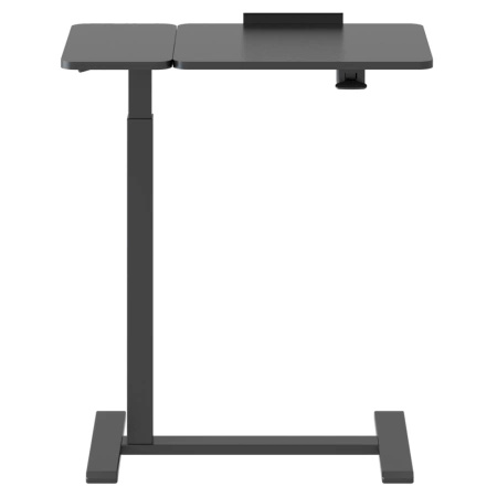 Zestaw wypoczynkowy fotel Spacetronik Flax 04M zielony + stolik regulowany BUDDY