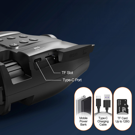Noktowizor GTmedia N4 FullHD IR 850nm Zoom 5× 32GB