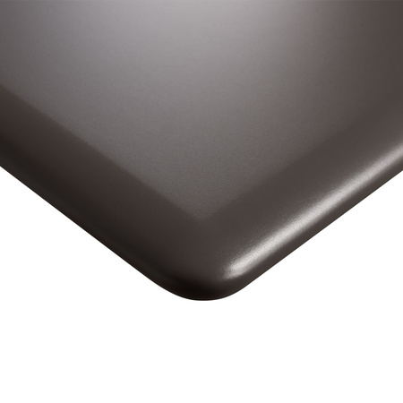 Blat MDF malowany proszkowo 120x60x2.5 Iron Grey