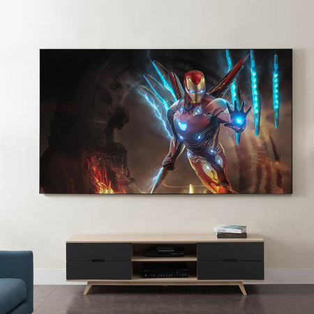 Zestaw kina 100" PRS-F04 + SPA-P01B + transmiter HDMI SPH-W21