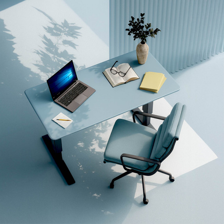 Blat MDF malowany proszkowo 180x80x2.5 Arctic Bree