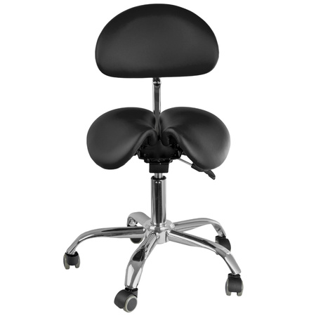 Ergonomiczny hoker regulowany SELLA czarny