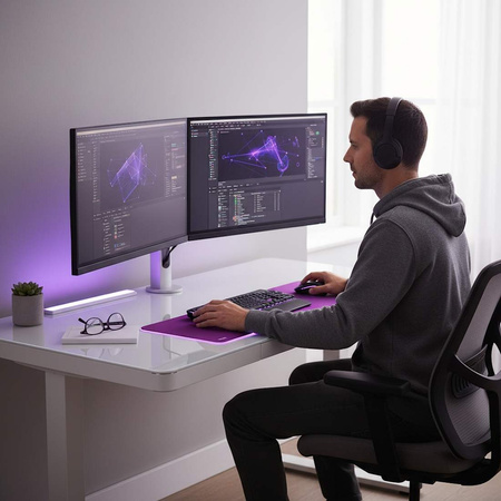 Spacetronik SPE-B128BG Astrid electric desk